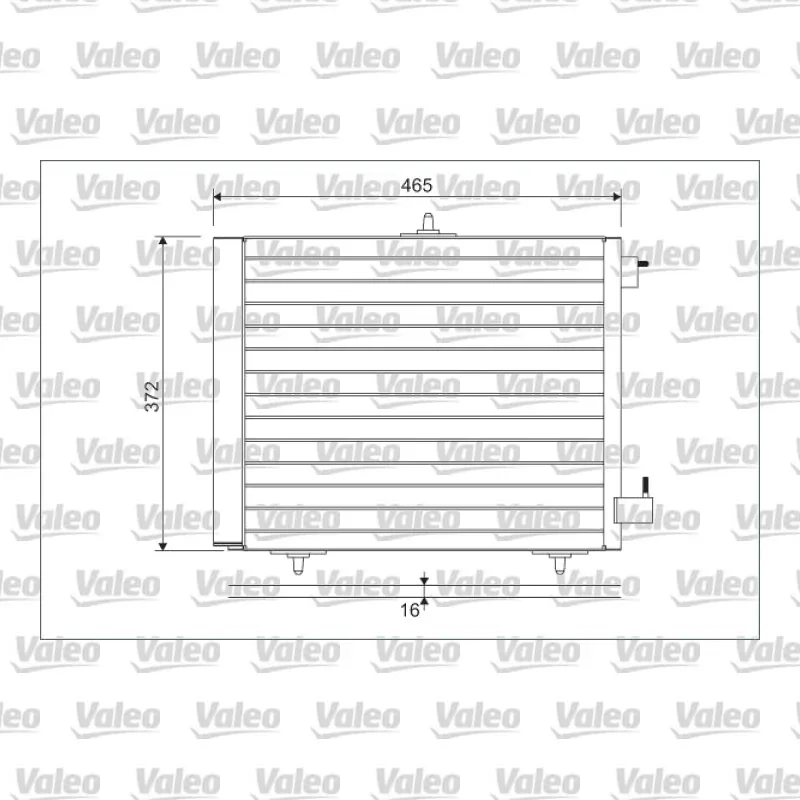 Klima Radyatörü VALEO 814095