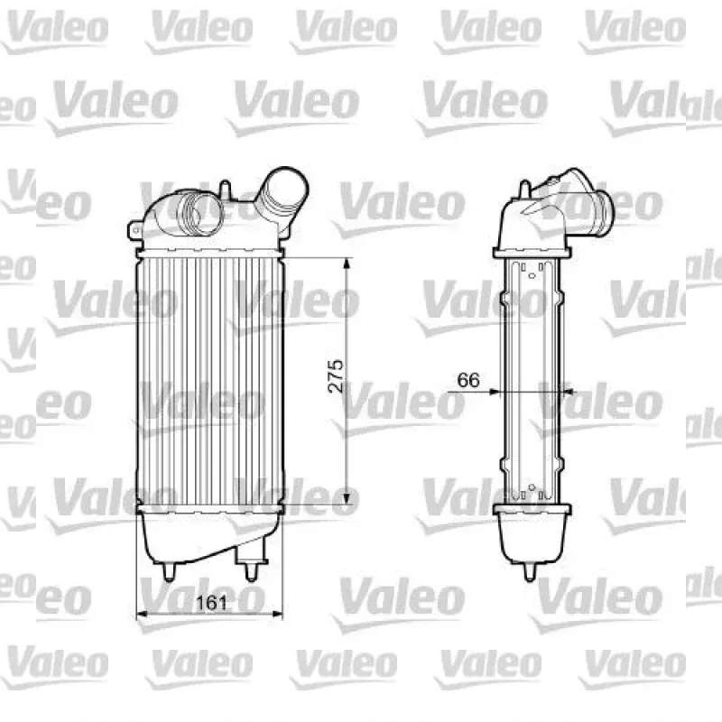 Citroën C3 1.4 HDi Turbo Radyatörü – VALEO 817651
