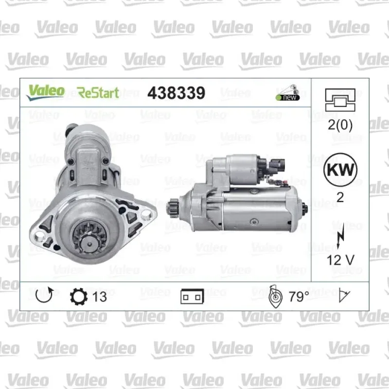 Marş Dinamosu VALEO 438339