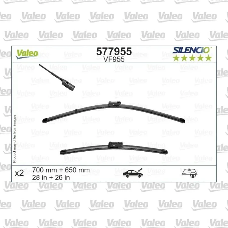 Silecek Süpürgesi Ön VALEO 577955 – Volkswagen Crafter 2.0 TDI / Elektrik