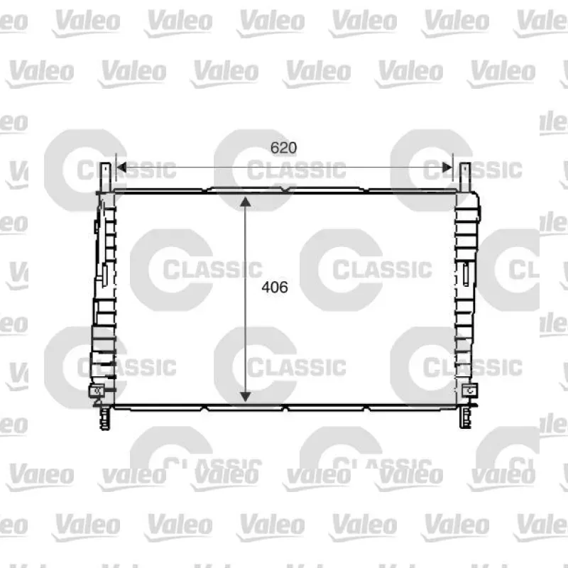Su Radyatörü VALEO 234286 – Ford Mondeo