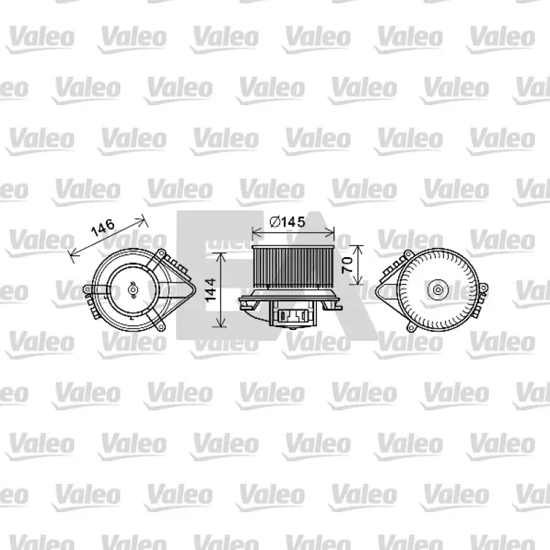 Kalorifer Motoru VALEO 698072 – Renault Laguna