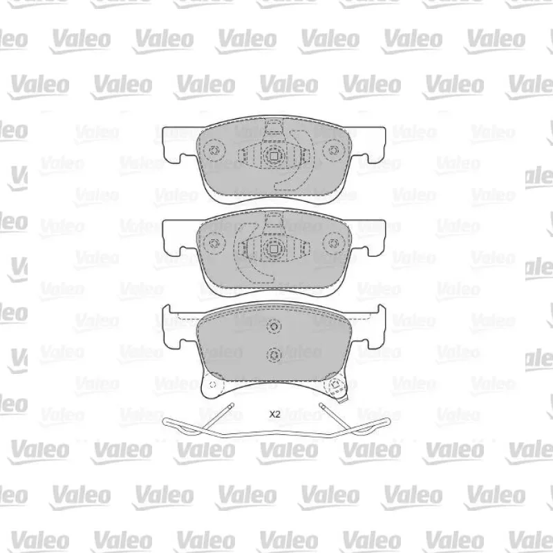 Fren Disk Balata Ön VALEO 670469 – Opel Corsa