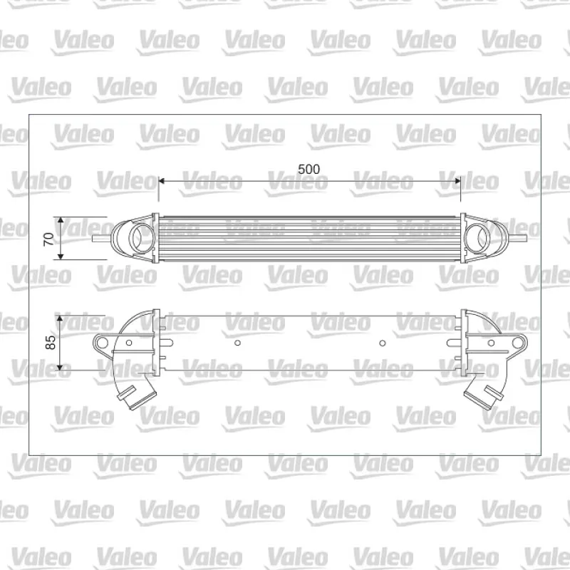 Turbo Radyatörü VALEO 818711 – Fiat Doblo