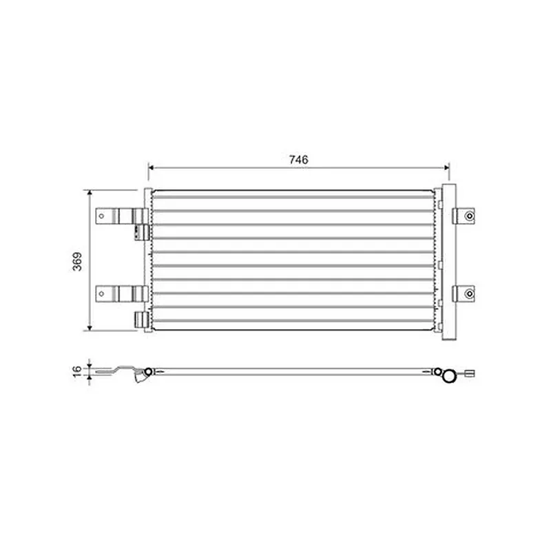 Klima Kondenseri VALEO 822728 – MAN TGS
