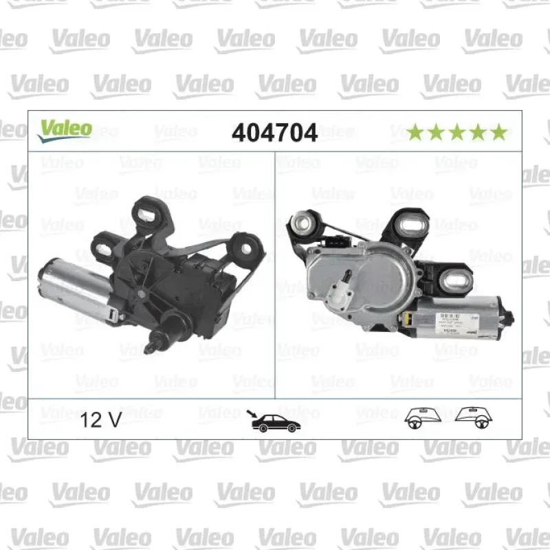 Silecek Mekanizma Motoru Arka VALEO 404704 – Mercedes-Benz Vito / Viano