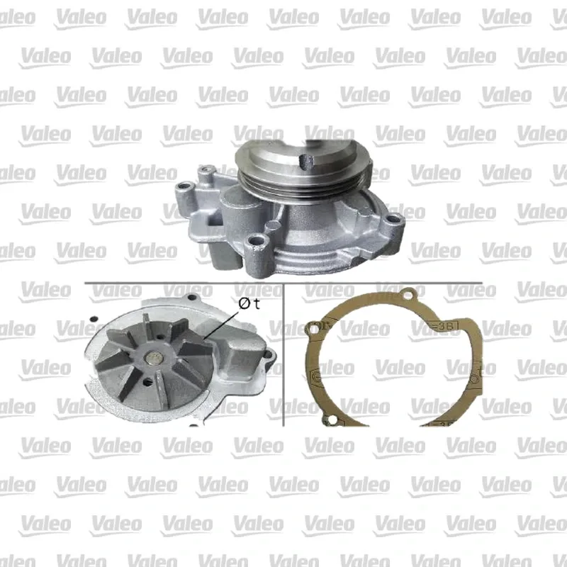 Devirdaim Su Pompası VALEO 506596 – Peugeot / Citroen