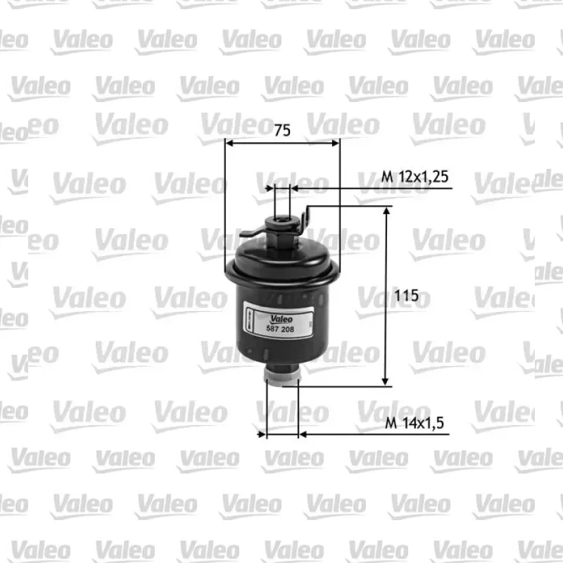 Yakıt Filtresi VALEO 587208 – Honda Civic