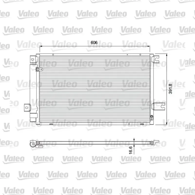 Klima Radyatörü VALEO 814414 – Toyota Avensis