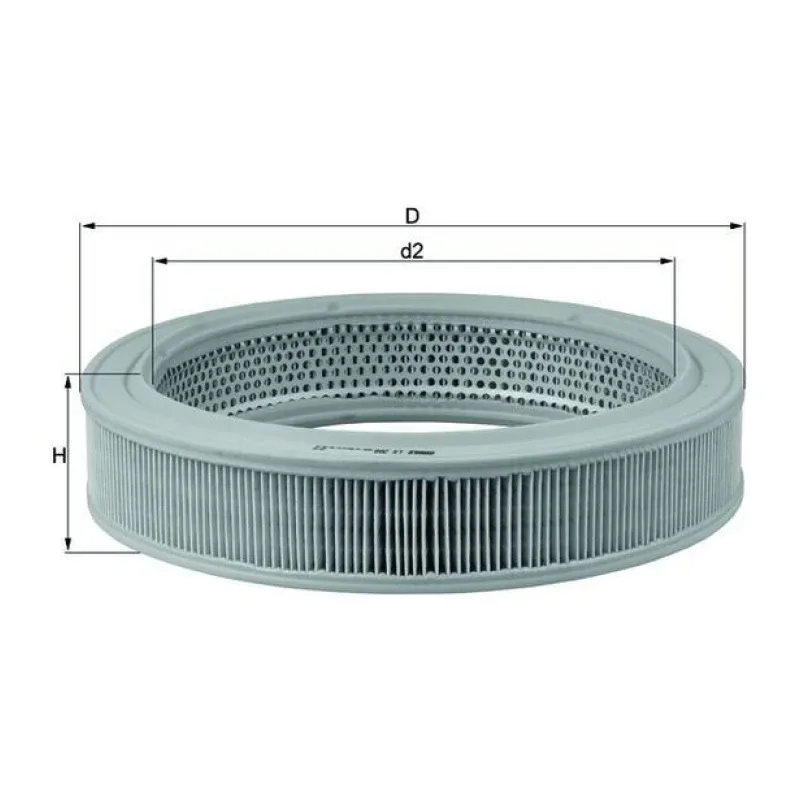 Hava Filtresi MAHLE LX 208 – SEAT / VW