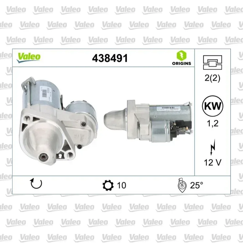 Marş Dinamosu VALEO 438491 – Mercedes-Benz S 350