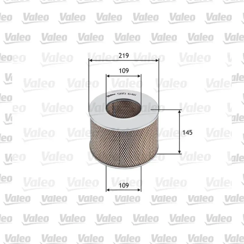 Hava Filtresi VALEO 585646 – Toyota Land Cruiser