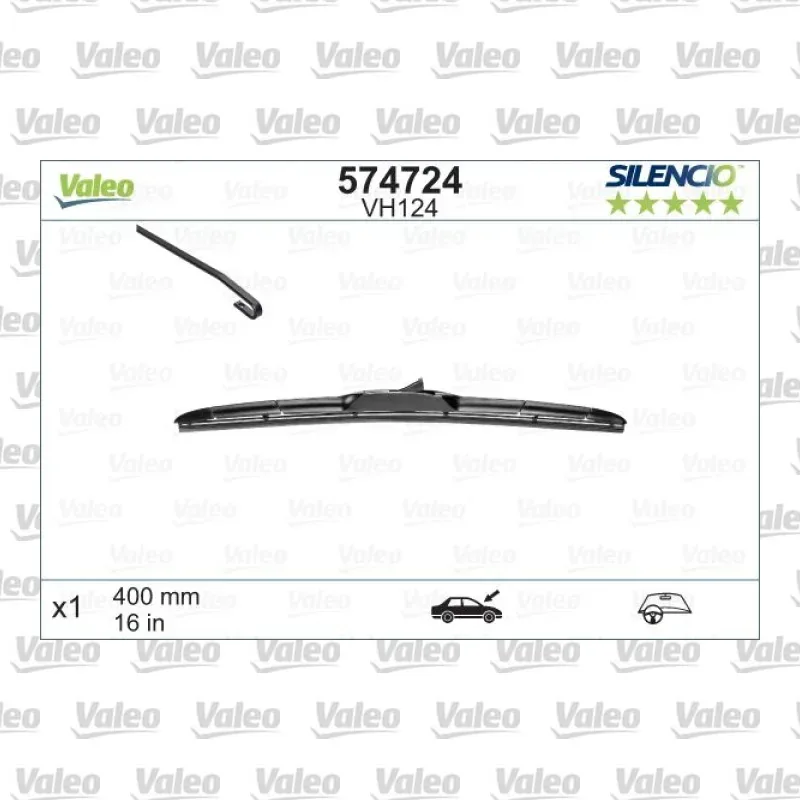 Silecek Süpürgesi Ön VALEO 574724