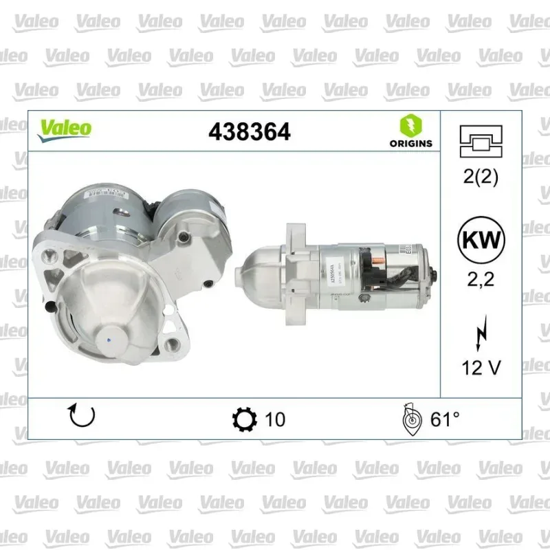 Hyundai ix55 3.0 CRDi V6 Marş Dinamosu – VALEO 438364