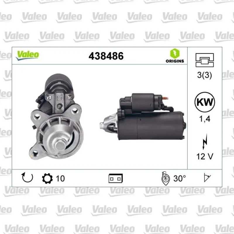 Marş Dinamosu VALEO 438486 – Ford Focus