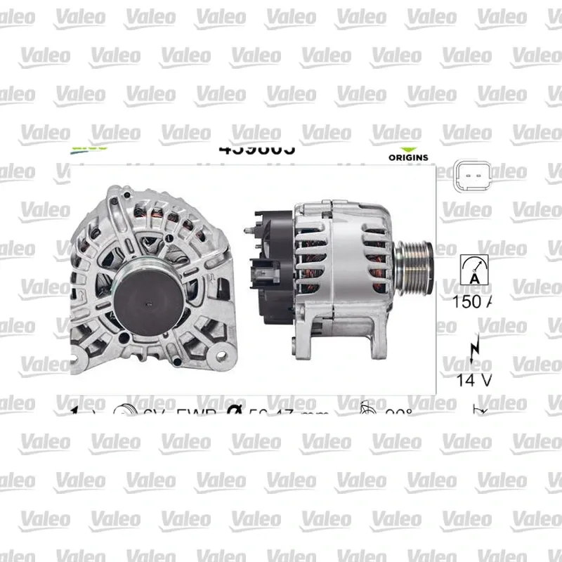 Alternatör VALEO 439803 – Dacia Duster / Dokker