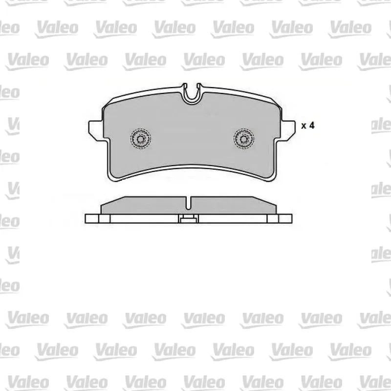 Audi A8 4.0 Arka Fren Balatası – VALEO 670747