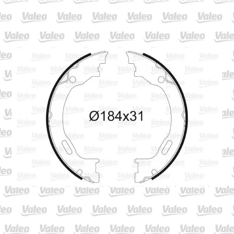 Fren Pabuçlu Balata Arka VALEO 564010 – Mercedes-Benz ML 350 / ML 320
