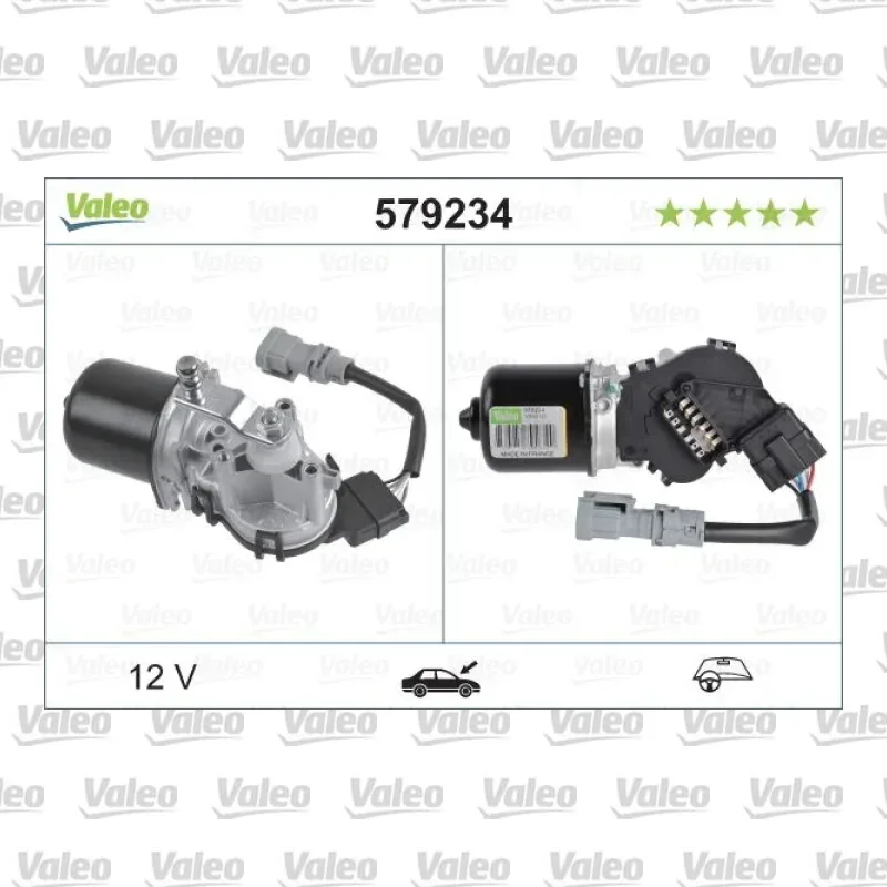 Silecek Mekanizma Motoru Ön VALEO 579234 – Renault Clio / Thalia