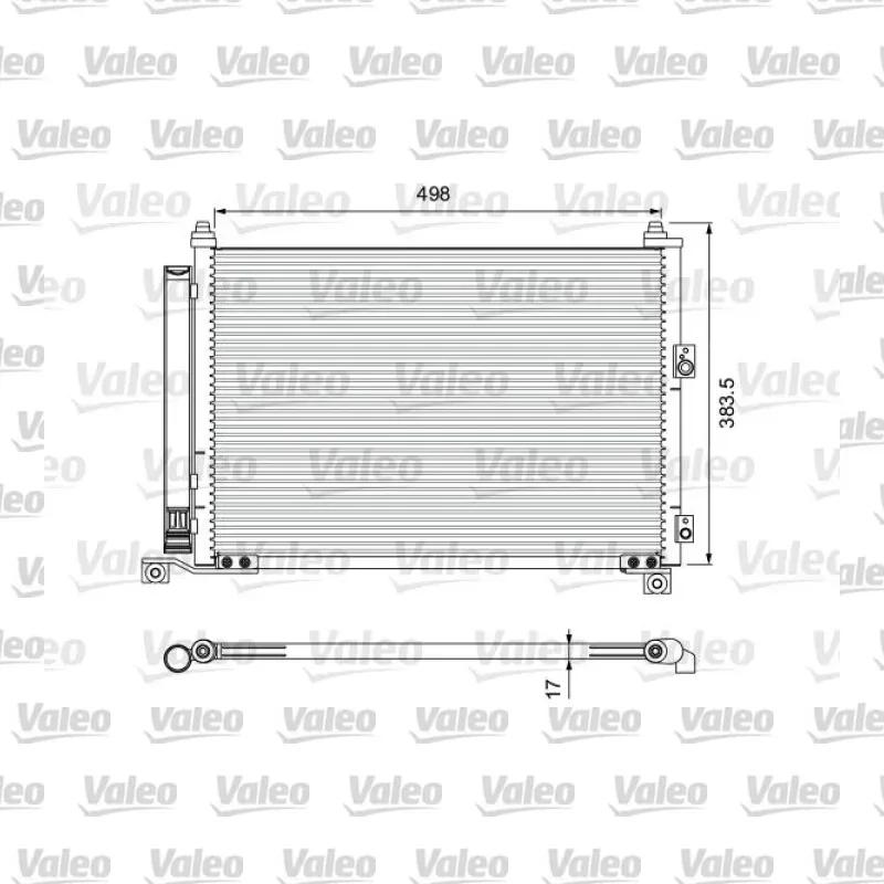 Klima Radyatörü VALEO 814403 – Ford / Mazda