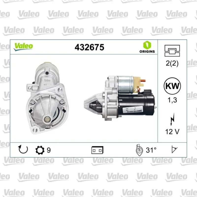 Marş Dinamosu VALEO 432675 – Mercedes-Benz C 200