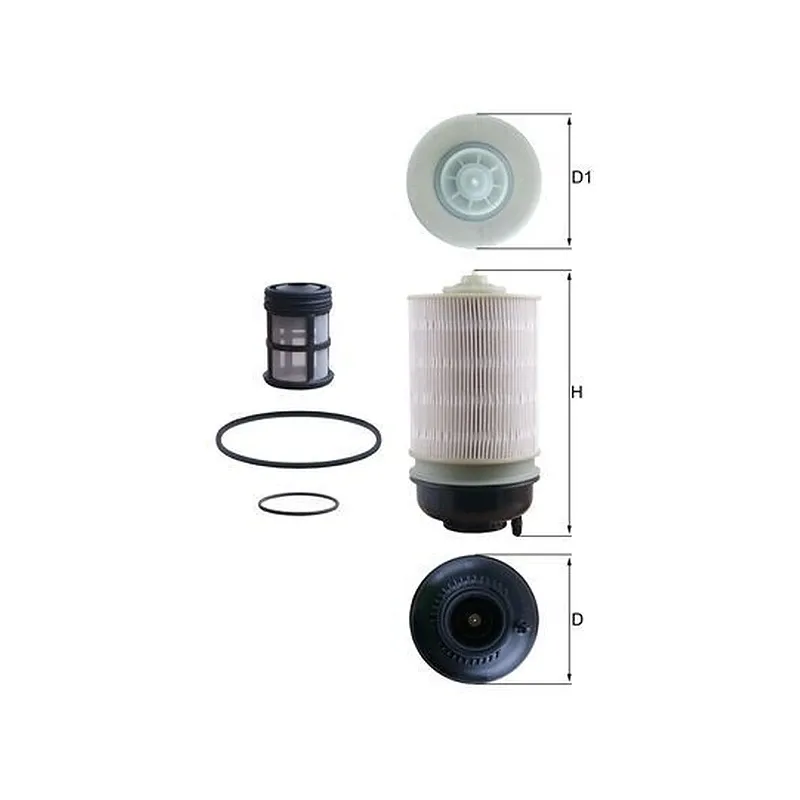 Yakıt Filtresi MAHLE KX 581KIT – Mercedes-Benz ACTROS