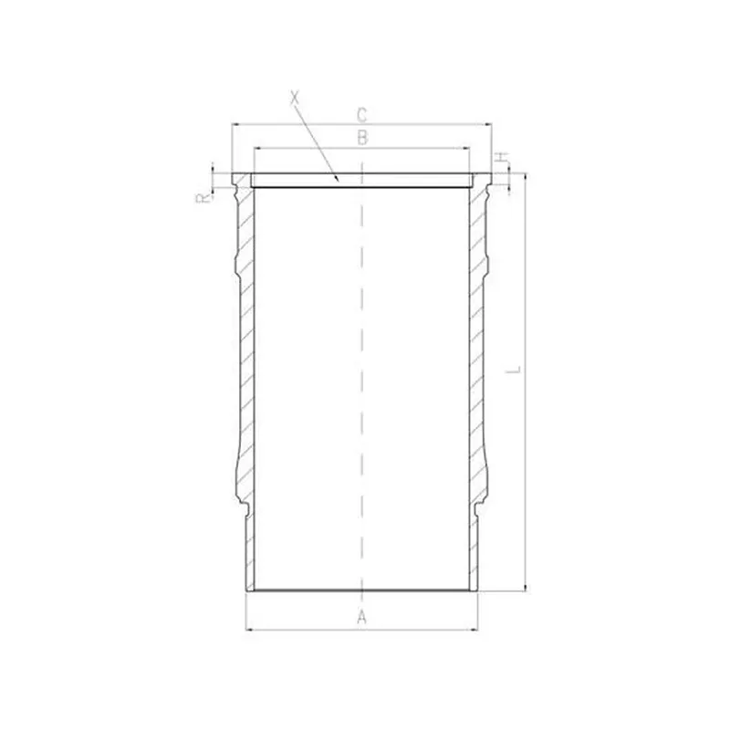 Silindir Gömleği MAHLE 001 LW 00143 001 – Mercedes-Benz ACTROS