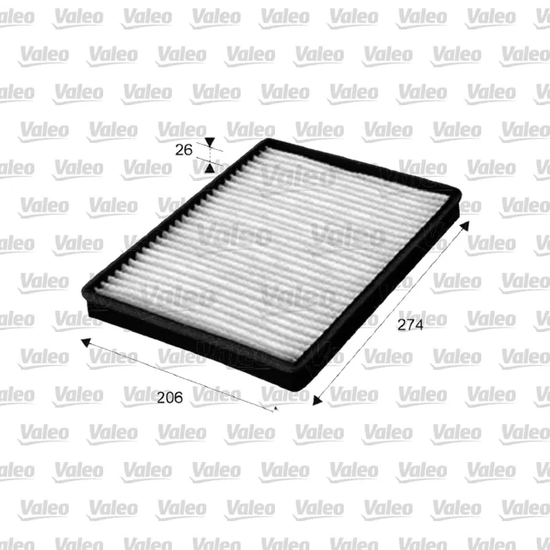 Polen Filtresi VALEO 715654 – Chevrolet Captiva