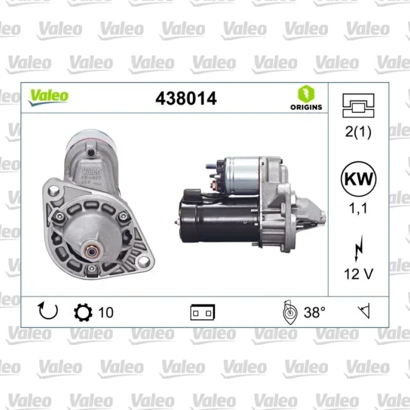Marş Dinamosu VALEO 438014 – Opel Astra