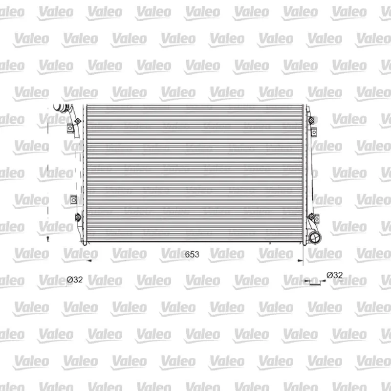 Su Radyatörü VALEO 701664
