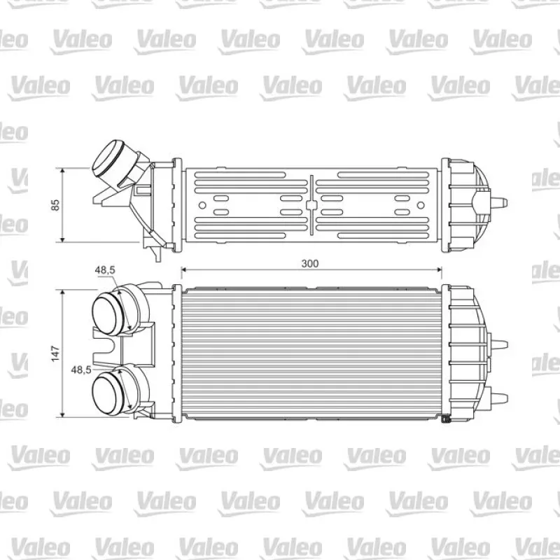 Turbo Radyatörü VALEO 817706 – Peugeot / Citroen
