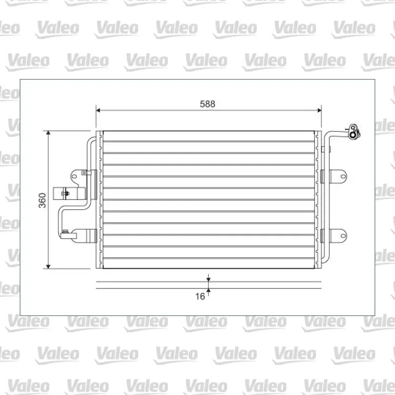 Klima Radyatörü VALEO 817244