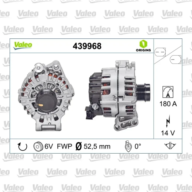 Alternatör VALEO 439968 – Volvo V70