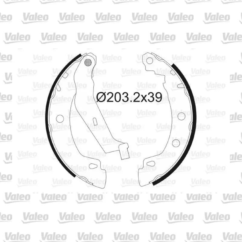 Fren Pabuçlu Balata Arka VALEO 562629 – Renault Megane