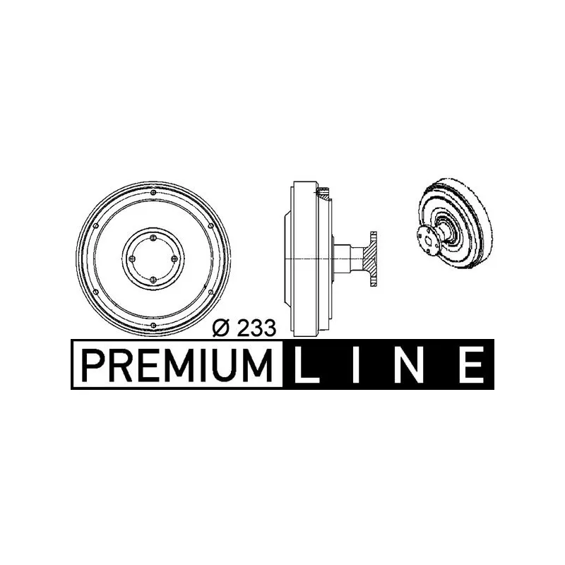 Fan Kavraması MAHLE CFC 98 000P – Mercedes-Benz AXOR