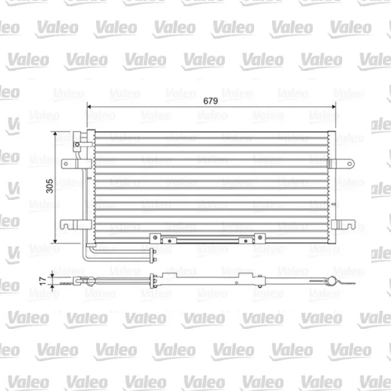Klima Radyatörü VALEO 814079 – Volkswagen Transporter