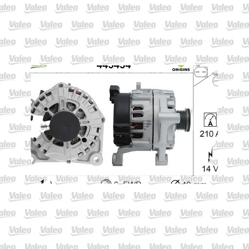 Alternatör VALEO 443434 – BMW 520i / X1