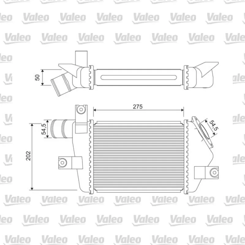 Mitsubishi L200 2.5 D Turbo Radyatörü – VALEO 818693