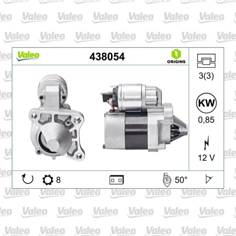 Marş Dinamosu VALEO 438054 – Renault Clio