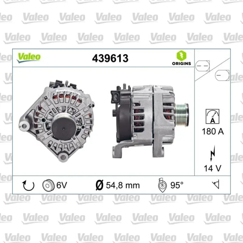Alternatör VALEO 439613 – BMW 320d