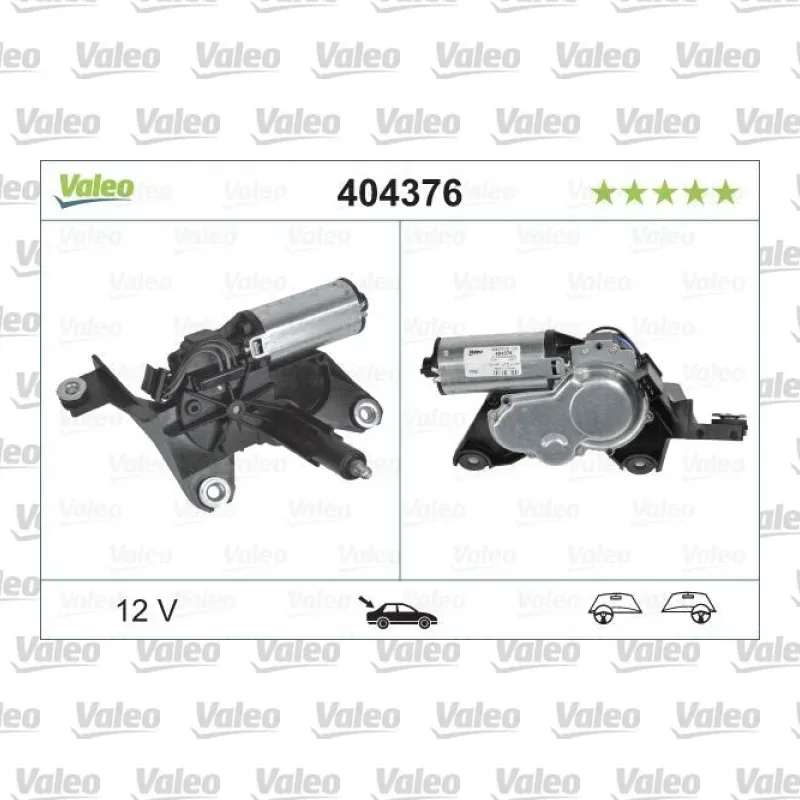 Silecek Mekanizma Motoru Arka VALEO 404376 – Opel Astra