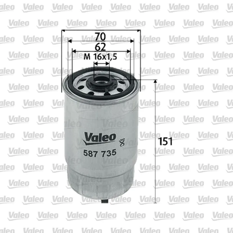 Yakıt Filtresi VALEO 587735 – Hyundai / Kia