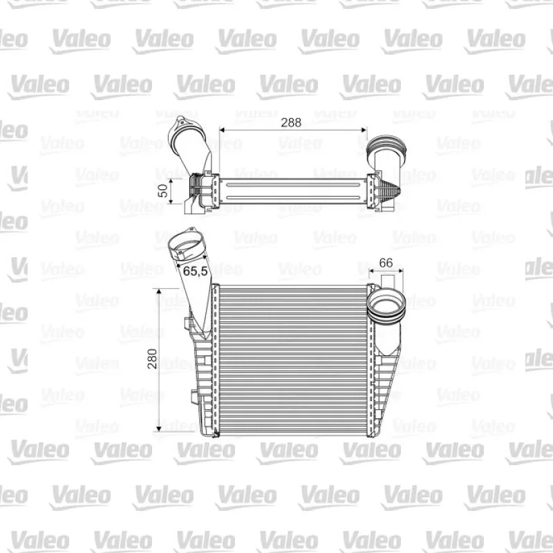 Turbo Radyatörü VALEO 818814 – Audi Q7