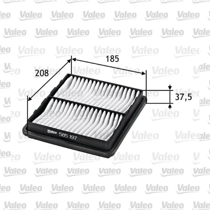 Hava Filtresi VALEO 585197 – Honda Civic / CRX