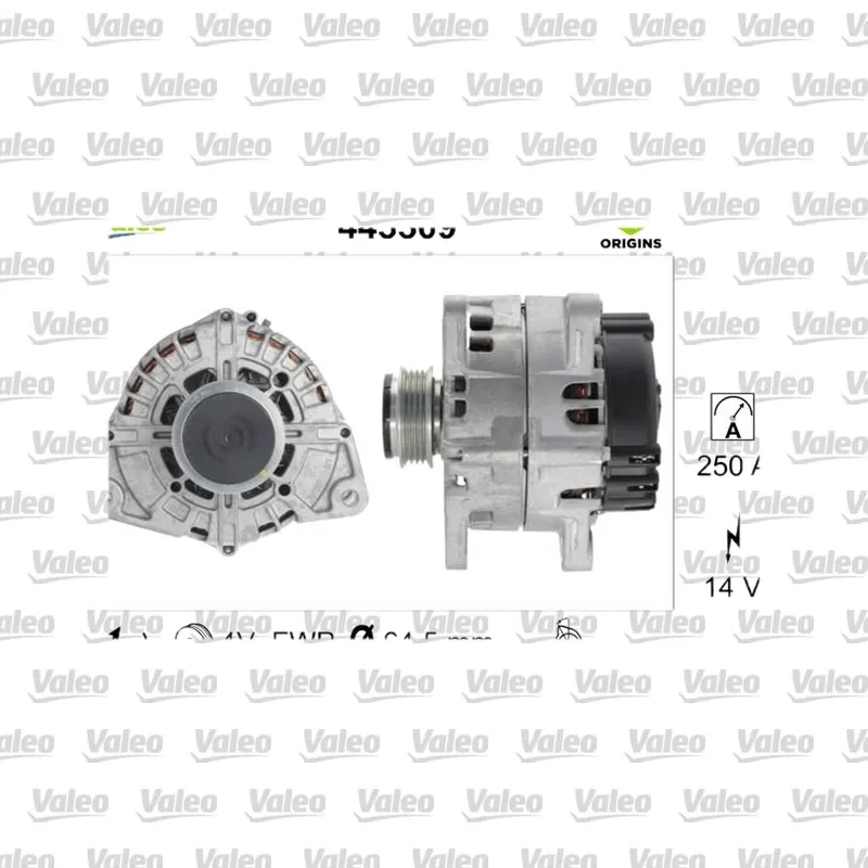 Mercedes-Benz G 63 4.0 Alternatör – VALEO 443309