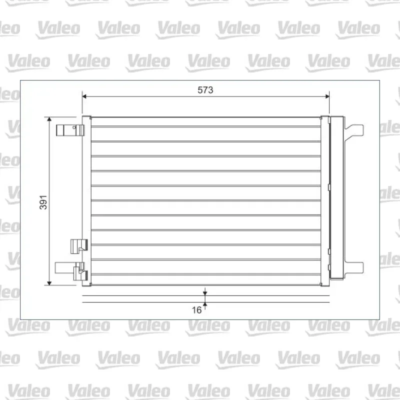 Klima Radyatörü VALEO 822635 – Audi A3