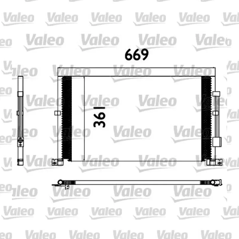 Klima Radyatörü VALEO 817567 – Ford Mondeo