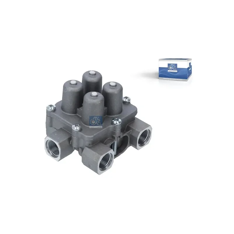 Dört Devre Koruma Valfi DT Spare Parts 3.72087 – MAN TGA / TGS / TGX