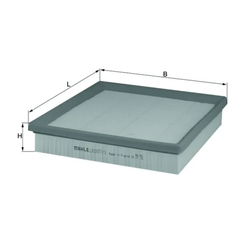 Hava Filtresi MAHLE LX 2077/3 – BMW 116I / 118I / 120I