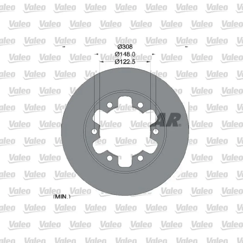 Fren Disk Ayna Arka Sağ ve Sol VALEO 185834 – Ford Transit